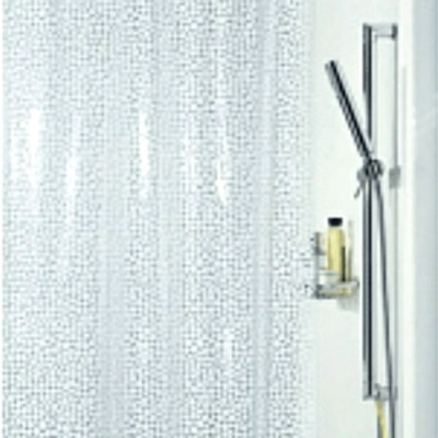 Полноразмерное изображение Штора для ванной комнаты Spirella Galet