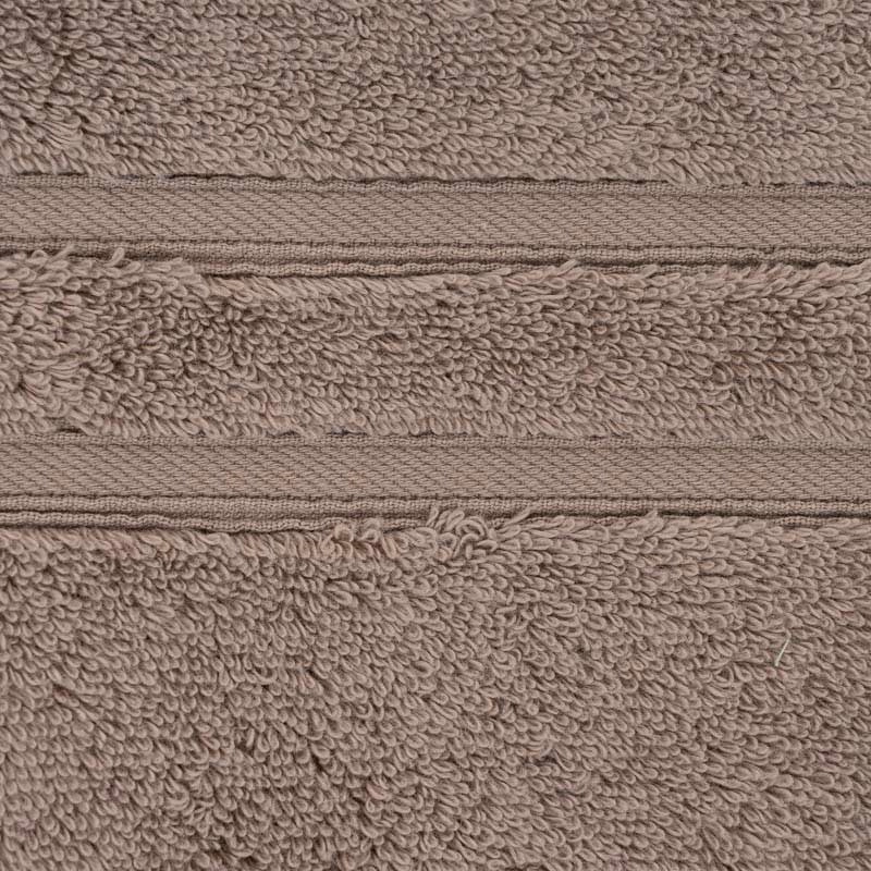 2 Полотенце махровое Pappel Cirrus/S 30x50, хаки фото 4