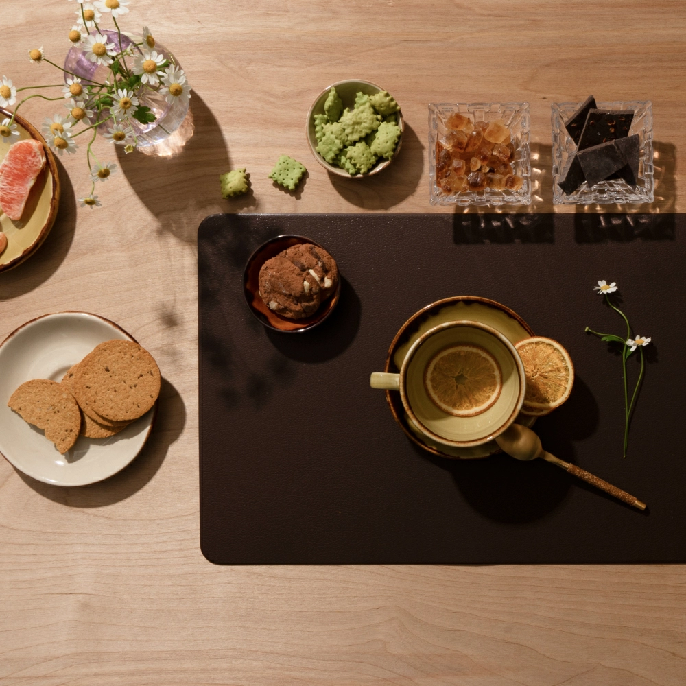 Салфетка сервировочная Zapel Eco Leather brown фото 4