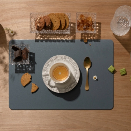 Салфетка сервировочная Zapel Eco Leather blue фото 5